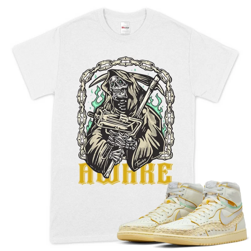 TeeVivo T-Shirt Match Air Jordan 1 Retro High OG SP Union LA Bephies Beauty Supply Summer of 96 Awake – Air Jordan 1 Shirt, AJ1 Shirt