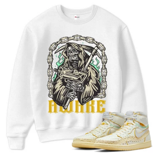 TeeVivo Sweatshirt Match Air Jordan 1 Retro High OG SP Union LA Bephies Beauty Supply Summer of 96 Awake – Air Jordan 1 Sweatshirt, AJ1 Sweatshirt