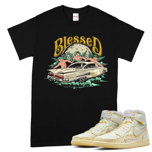 TeeVivo T-Shirt Match Air Jordan 1 Retro High OG SP Union LA Bephies Beauty Supply Summer of 96 Blessed – Air Jordan 1 Shirt, AJ1 Shirt