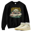 TeeVivo Sweatshirt Match Air Jordan 1 Retro High OG SP Union LA Bephies Beauty Supply Summer of 96 Blessed – Air Jordan 1 Sweatshirt, AJ1 Sweatshirt