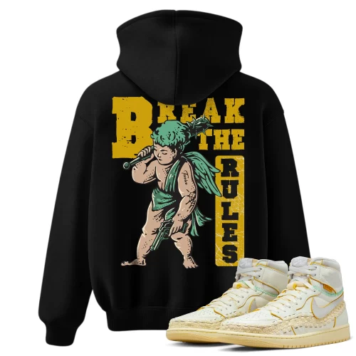 TeeVivo Hoodie Match Air Jordan 1 Retro High OG SP Union LA Bephies Beauty Supply Summer of 96 Break the rules – Air Jordan 1 Hoodie, AJ1 Hoodie