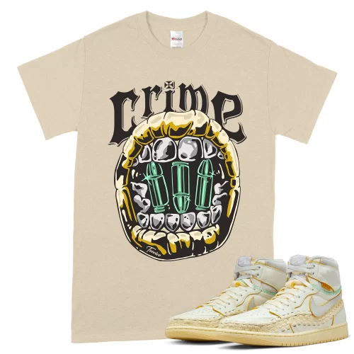 TeeVivo T-Shirt Match Air Jordan 1 Retro High OG SP Union LA Bephies Beauty Supply Summer of 96 Crime – Air Jordan 1 Shirt, AJ1 Shirt
