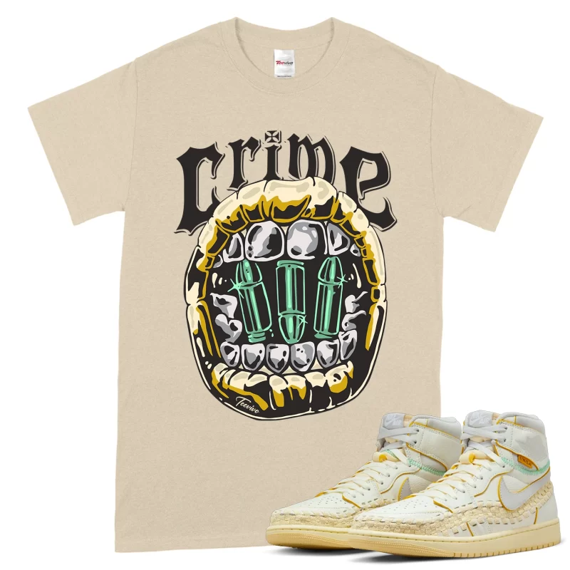 TeeVivo T-Shirt Match Air Jordan 1 Retro High OG SP Union LA Bephies Beauty Supply Summer of 96 Crime – Air Jordan 1 Shirt, AJ1 Shirt