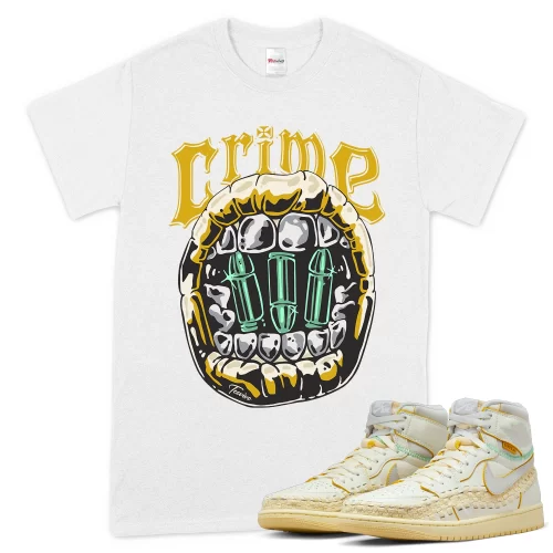 TeeVivo T-Shirt Match Air Jordan 1 Retro High OG SP Union LA Bephies Beauty Supply Summer of 96 Crime – Air Jordan 1 Shirt, AJ1 Shirt
