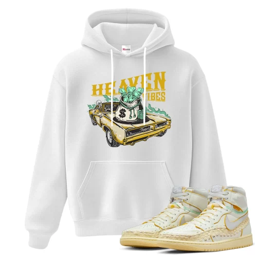 TeeVivo Hoodie Match Air Jordan 1 Retro High OG SP Union LA Bephies Beauty Supply Summer of 96 Heaven vibes – Air Jordan 1 Hoodie, AJ1 Hoodie