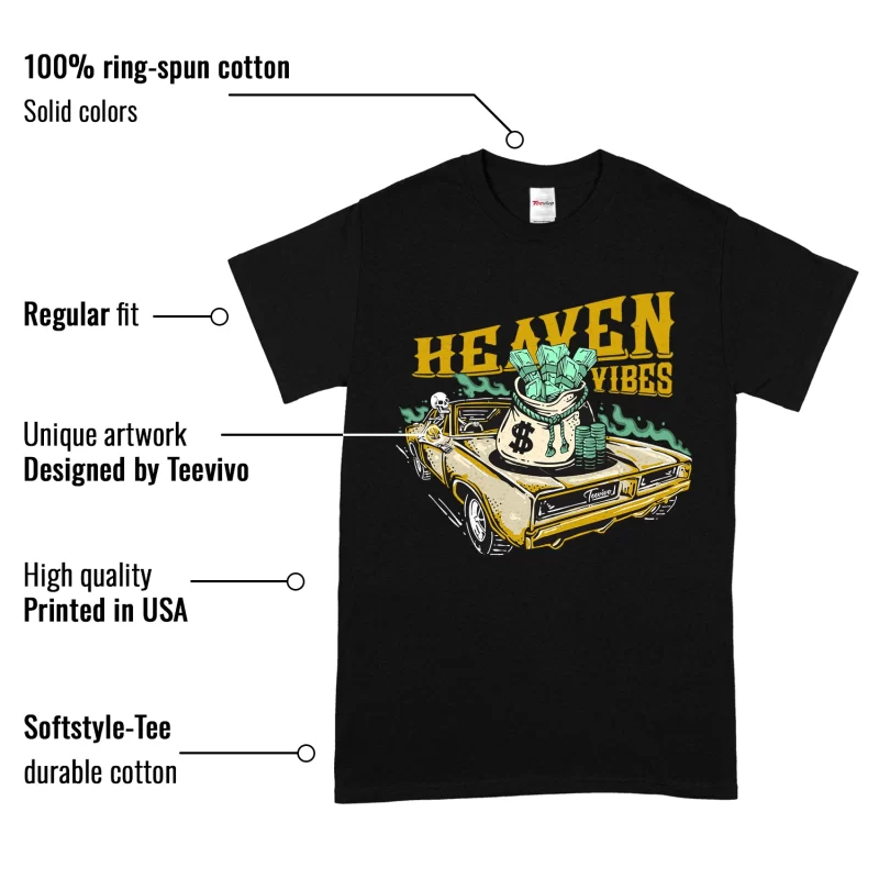 TeeVivo T-Shirt Match Air Jordan 1 Retro High OG SP Union LA Bephies Beauty Supply Summer of 96 Heaven vibes – Air Jordan 1 Shirt, AJ1 Shirt