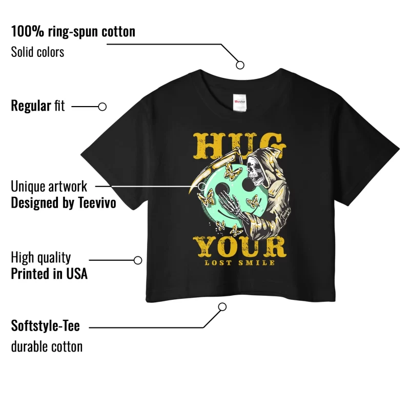 TeeVivo Crop Top Match Air Jordan 1 Retro High OG SP Union LA Bephies Beauty Supply Summer of 96 Hug your lost smile – Air Jordan 1 Crop Top, AJ1 Crop Top