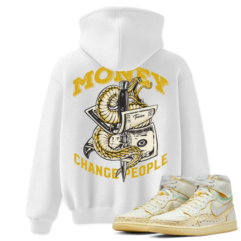 TeeVivo Hoodie Match Air Jordan 1 Retro High OG SP Union LA Bephies Beauty Supply Summer of 96 Money change people – Air Jordan 1 Hoodie, AJ1 Hoodie