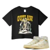 TeeVivo Crop Top Match Air Jordan 1 Retro High OG SP Union LA Bephies Beauty Supply Summer of 96 Outlaw – Air Jordan 1 Crop Top, AJ1 Crop Top