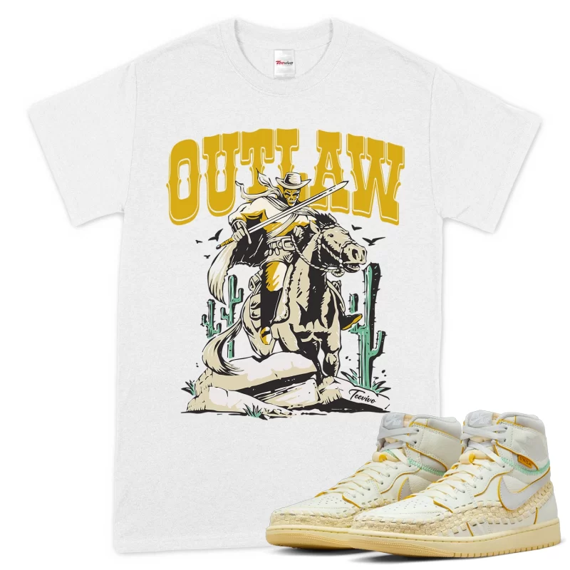 TeeVivo T-Shirt Match Air Jordan 1 Retro High OG SP Union LA Bephies Beauty Supply Summer of 96 Outlaw – Air Jordan 1 Shirt, AJ1 Shirt