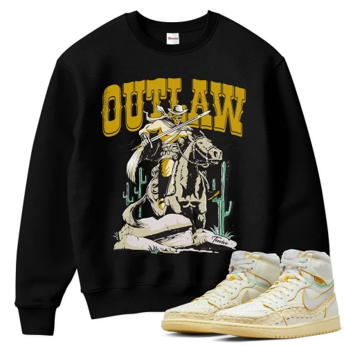 TeeVivo Sweatshirt Match Air Jordan 1 Retro High OG SP Union LA Bephies Beauty Supply Summer of 96 Outlaw – Air Jordan 1 Sweatshirt, AJ1 Sweatshirt