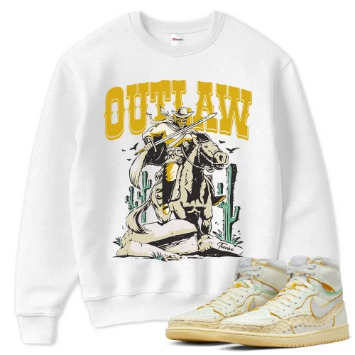 TeeVivo Sweatshirt Match Air Jordan 1 Retro High OG SP Union LA Bephies Beauty Supply Summer of 96 Outlaw – Air Jordan 1 Sweatshirt, AJ1 Sweatshirt