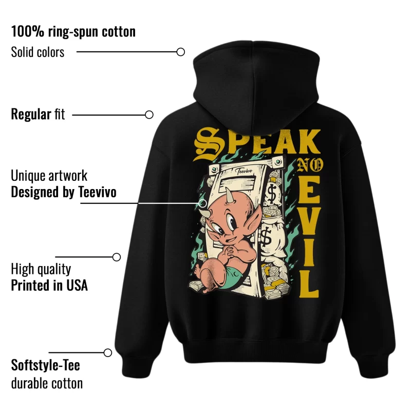 TeeVivo Hoodie Match Air Jordan 1 Retro High OG SP Union LA Bephies Beauty Supply Summer of 96 Speak no evil – Air Jordan 1 Hoodie, AJ1 Hoodie