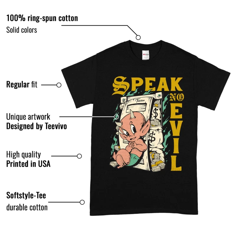 TeeVivo T-Shirt Match Air Jordan 1 Retro High OG SP Union LA Bephies Beauty Supply Summer of 96 Speak no evil – Air Jordan 1 Shirt, AJ1 Shirt