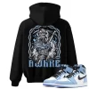 TeeVivo Hoodie Match Air Jordan 1 Retro High OG University Blue Awake – Air Jordan 1 Hoodie, AJ1 Hoodie