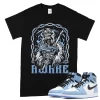 TeeVivo T-Shirt Match Air Jordan 1 Retro High OG University Blue Awake – Air Jordan 1 Shirt, AJ1 Shirt