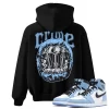 TeeVivo Hoodie Match Air Jordan 1 Retro High OG University Blue Crime – Air Jordan 1 Hoodie, AJ1 Hoodie