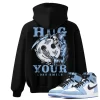 TeeVivo Hoodie Match Air Jordan 1 Retro High OG University Blue Hug your lost smile – Air Jordan 1 Hoodie, AJ1 Hoodie