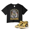 TeeVivo Crop Top Match Air Jordan 1 Retro High Pollen Awake – Air Jordan 1 Crop Top, AJ1 Crop Top