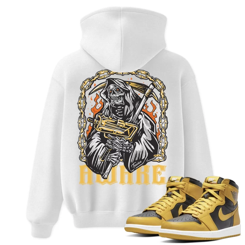 TeeVivo Hoodie Match Air Jordan 1 Retro High Pollen Awake – Air Jordan 1 Hoodie, AJ1 Hoodie