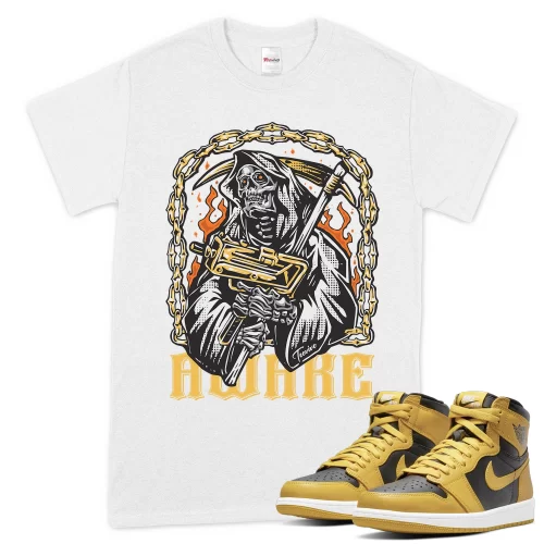 TeeVivo T-Shirt Match Air Jordan 1 Retro High Pollen Awake – Air Jordan 1 Shirt, AJ1 Shirt