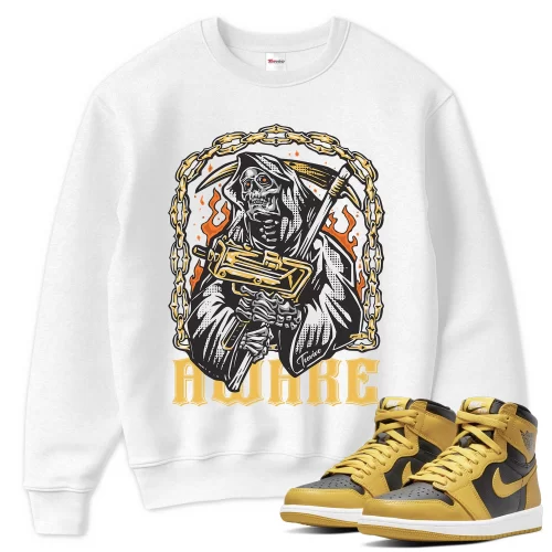 TeeVivo Sweatshirt Match Air Jordan 1 Retro High Pollen Awake – Air Jordan 1 Sweatshirt, AJ1 Sweatshirt