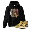 TeeVivo Hoodie Match Air Jordan 1 Retro High Pollen Gambling – Air Jordan 1 Hoodie, AJ1 Hoodie