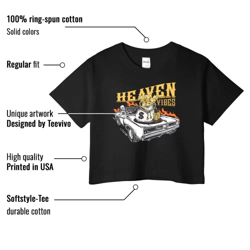 TeeVivo Crop Top Match Air Jordan 1 Retro High Pollen Heaven vibes – Air Jordan 1 Crop Top, AJ1 Crop Top