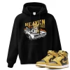 TeeVivo Hoodie Match Air Jordan 1 Retro High Pollen Heaven vibes – Air Jordan 1 Hoodie, AJ1 Hoodie