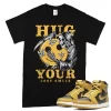 TeeVivo T-Shirt Match Air Jordan 1 Retro High Pollen Hug your lost smile – Air Jordan 1 Shirt, AJ1 Shirt