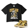 TeeVivo Crop Top Match Air Jordan 1 Retro High Pollen Outlaw – Air Jordan 1 Crop Top, AJ1 Crop Top
