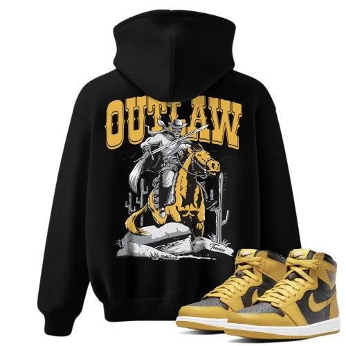 TeeVivo Hoodie Match Air Jordan 1 Retro High Pollen Outlaw – Air Jordan 1 Hoodie, AJ1 Hoodie
