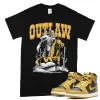 TeeVivo T-Shirt Match Air Jordan 1 Retro High Pollen Outlaw – Air Jordan 1 Shirt, AJ1 Shirt