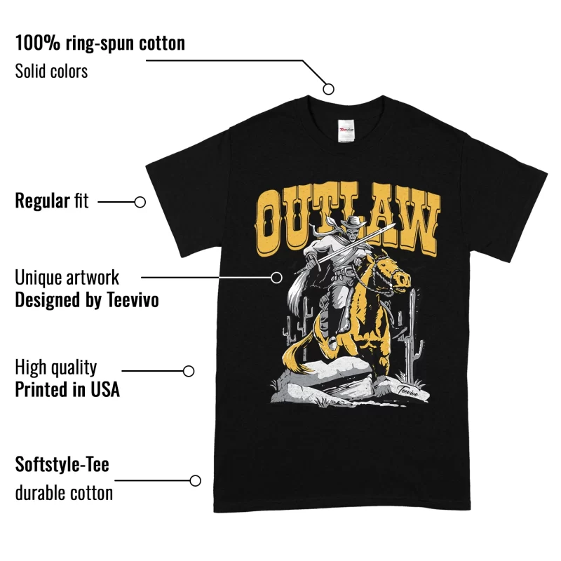 TeeVivo T-Shirt Match Air Jordan 1 Retro High Pollen Outlaw – Air Jordan 1 Shirt, AJ1 Shirt