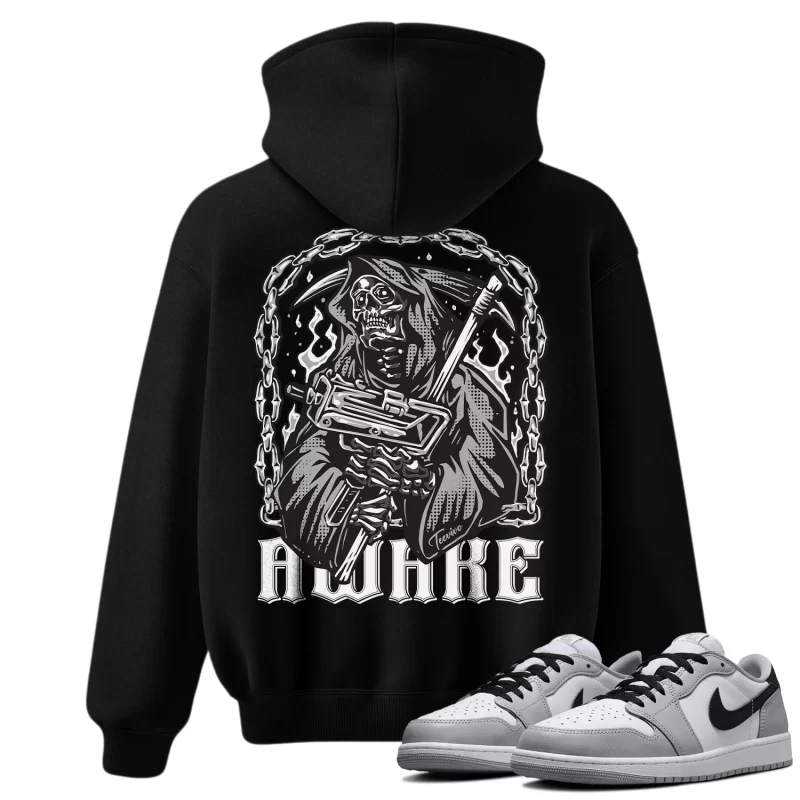 TeeVivo Hoodie Match Air Jordan 1 Retro Low OG Barons Awake – Air Jordan 1 Hoodie, AJ1 Hoodie