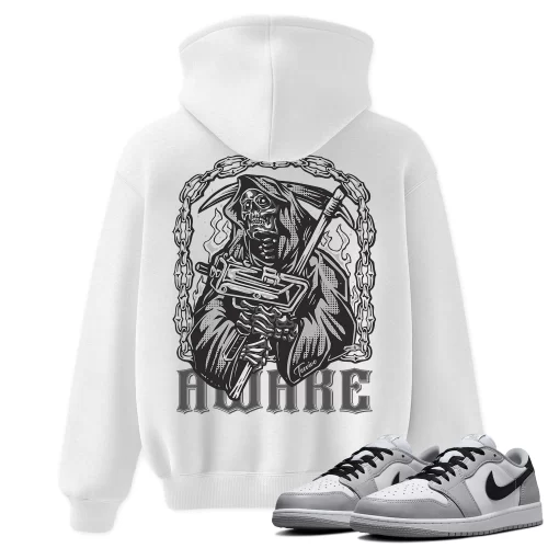 TeeVivo Hoodie Match Air Jordan 1 Retro Low OG Barons Awake – Air Jordan 1 Hoodie, AJ1 Hoodie
