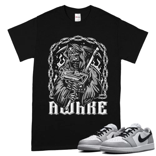 TeeVivo T-Shirt Match Air Jordan 1 Retro Low OG Barons Awake – Air Jordan 1 Shirt, AJ1 Shirt