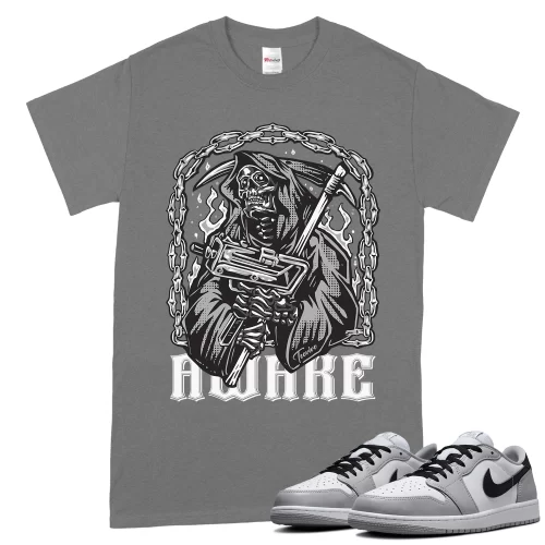 TeeVivo T-Shirt Match Air Jordan 1 Retro Low OG Barons Awake – Air Jordan 1 Shirt, AJ1 Shirt