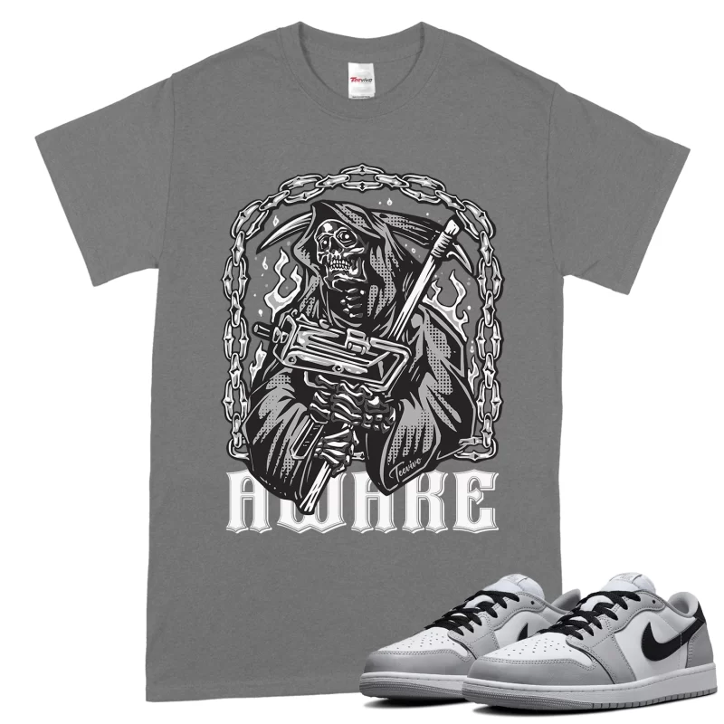 TeeVivo T-Shirt Match Air Jordan 1 Retro Low OG Barons Awake – Air Jordan 1 Shirt, AJ1 Shirt