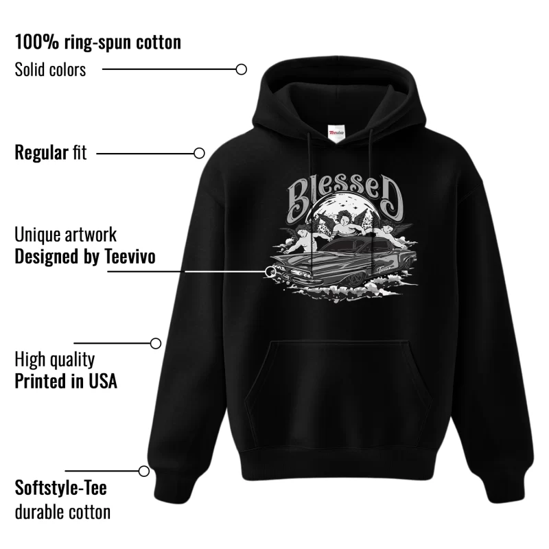 TeeVivo Hoodie Match Air Jordan 1 Retro Low OG Barons Blessed – Air Jordan 1 Hoodie, AJ1 Hoodie