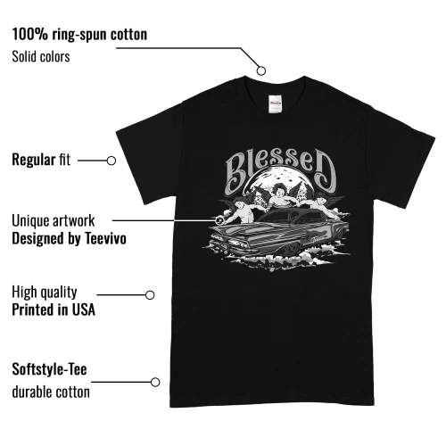 TeeVivo T-Shirt Match Air Jordan 1 Retro Low OG Barons Blessed – Air Jordan 1 Shirt, AJ1 Shirt