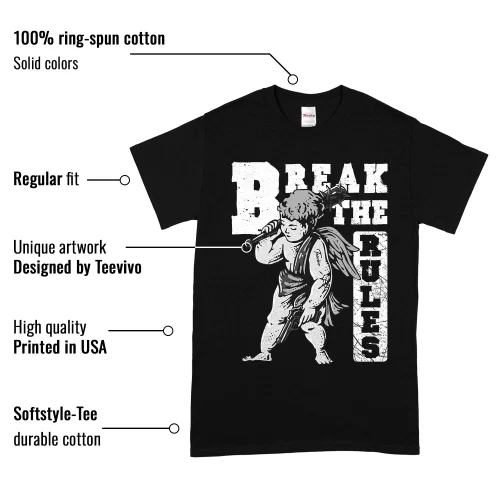 TeeVivo T-Shirt Match Air Jordan 1 Retro Low OG Barons Break the rules – Air Jordan 1 Shirt, AJ1 Shirt