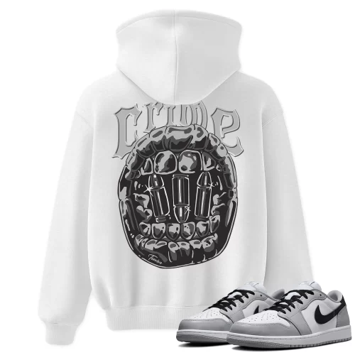 TeeVivo Hoodie Match Air Jordan 1 Retro Low OG Barons Crime – Air Jordan 1 Hoodie, AJ1 Hoodie