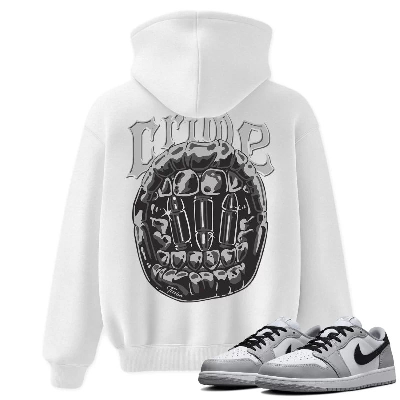 TeeVivo Hoodie Match Air Jordan 1 Retro Low OG Barons Crime – Air Jordan 1 Hoodie, AJ1 Hoodie