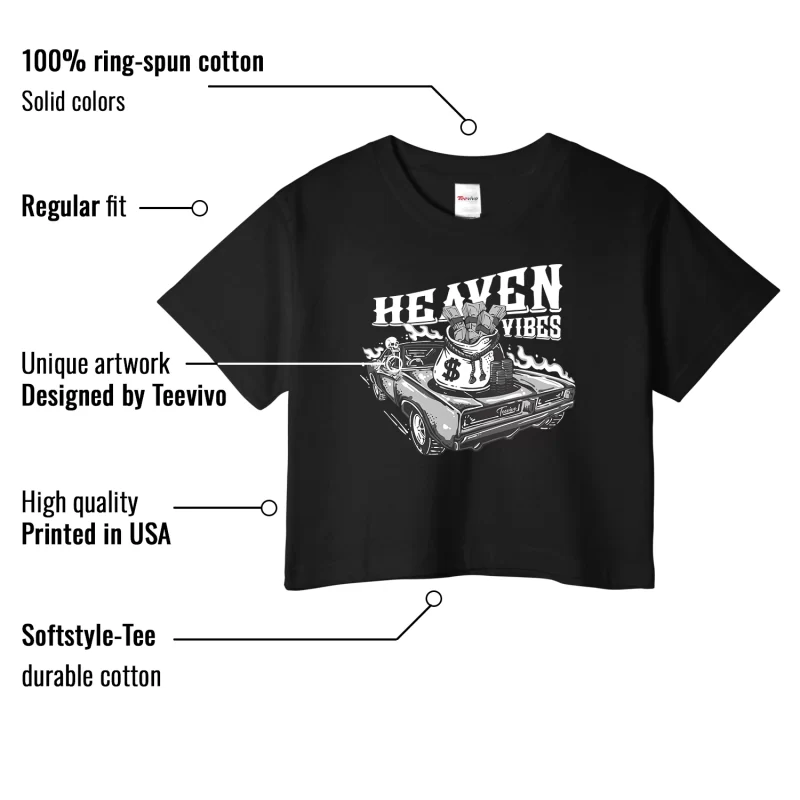 TeeVivo Crop Top Match Air Jordan 1 Retro Low OG Barons Heaven vibes – Air Jordan 1 Crop Top, AJ1 Crop Top