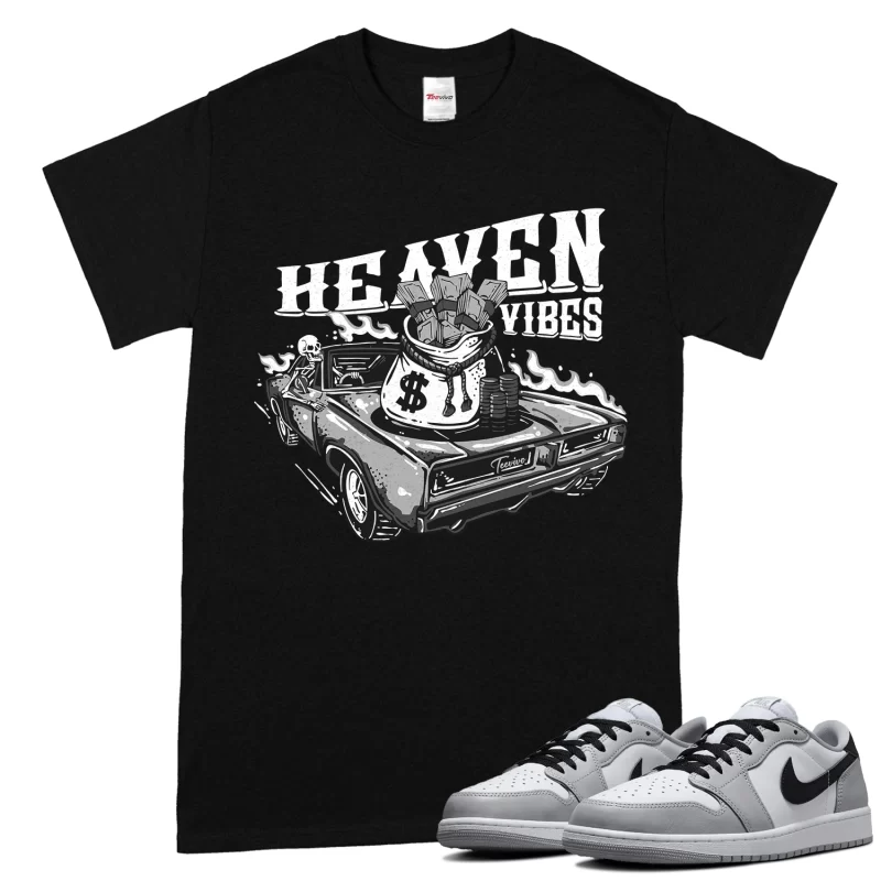 TeeVivo T-Shirt Match Air Jordan 1 Retro Low OG Barons Heaven vibes – Air Jordan 1 Shirt, AJ1 Shirt