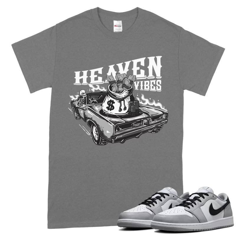 TeeVivo T-Shirt Match Air Jordan 1 Retro Low OG Barons Heaven vibes – Air Jordan 1 Shirt, AJ1 Shirt