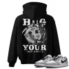 TeeVivo Hoodie Match Air Jordan 1 Retro Low OG Barons Hug your lost smile – Air Jordan 1 Hoodie, AJ1 Hoodie