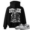 TeeVivo Hoodie Match Air Jordan 1 Retro Low OG Barons Outlaw – Air Jordan 1 Hoodie, AJ1 Hoodie