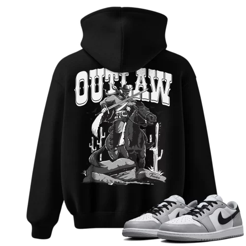 TeeVivo Hoodie Match Air Jordan 1 Retro Low OG Barons Outlaw – Air Jordan 1 Hoodie, AJ1 Hoodie